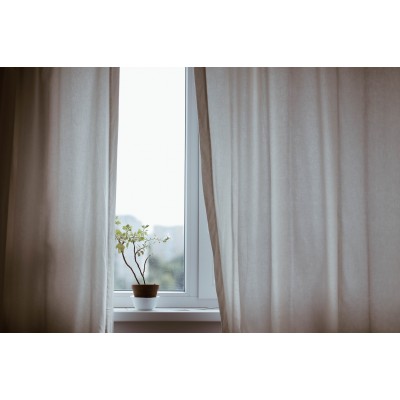 WHITE LINEN CURTAIN WHITE LINEN CURTAIN